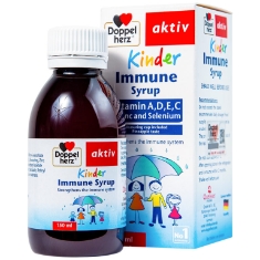 Hình ảnh của Siro Kinder Immune Syrup Doppelherz tăng cường sức đề kháng (150ml)